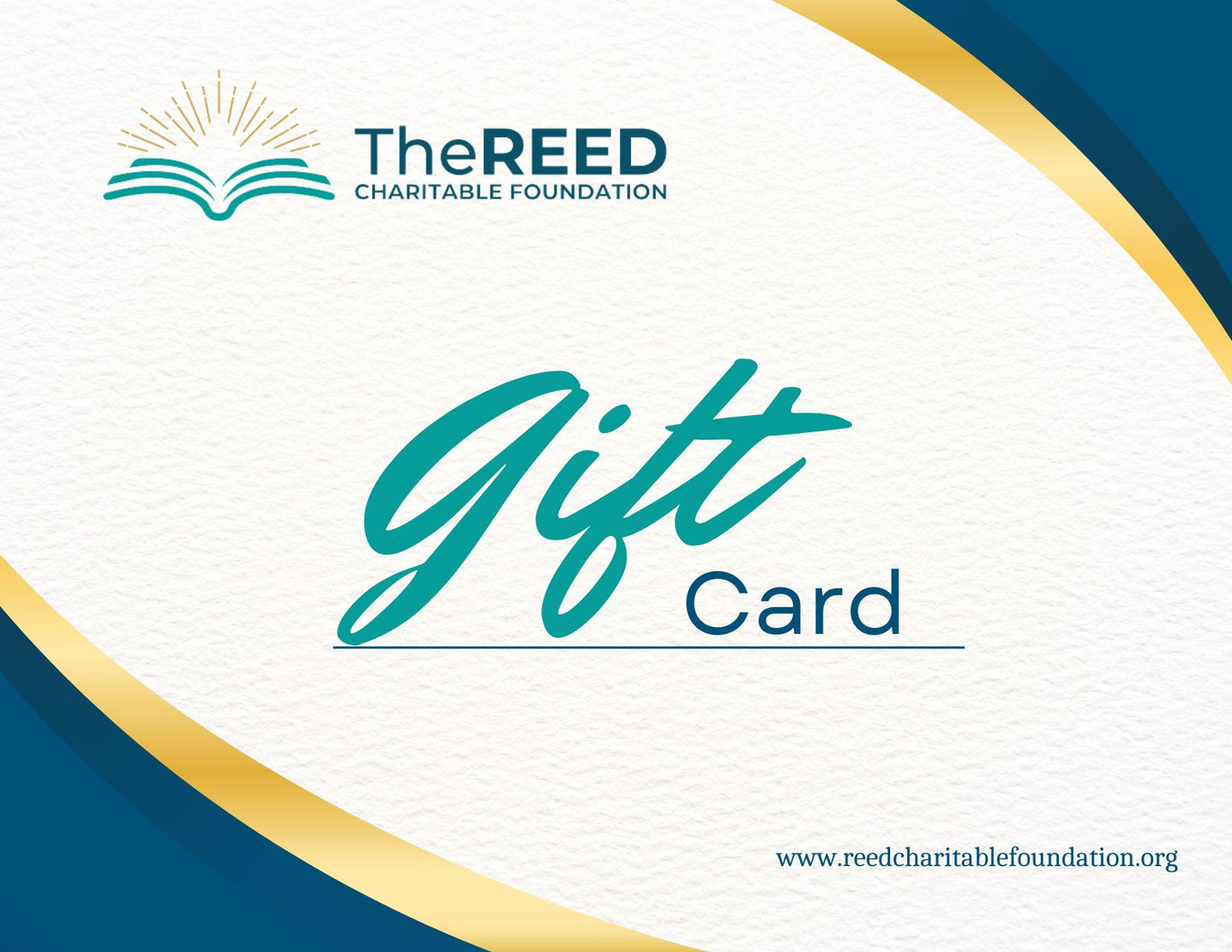 REED Charitable Foundation Gift Card