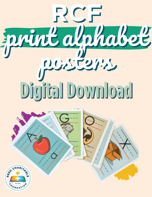 Digital Print Alphabet Posters