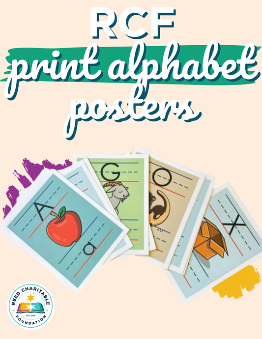 Print Alphabet Posters
